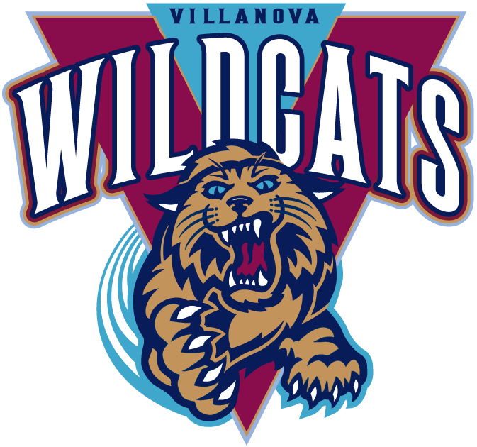 Villanova Wildcats 1996-2003 Primary Logo iron on paper